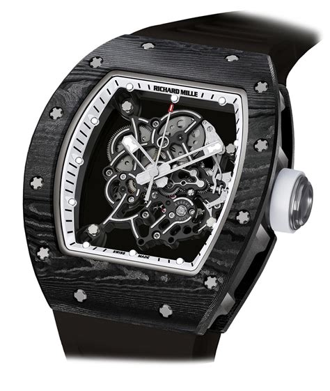 richard mille rm055 white legend|richard mille 055 dial.